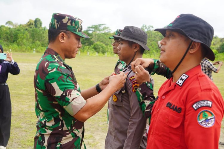 Kasrem Gapu Buka Latihan dan Pembentukan TRC Satgas Karhutla Provinsi Jambi. (Foto : ist)