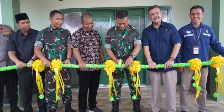Resmikan Koramil Baru, Danrem Gapu : Optimalkan Pelaksanaan Tugas Pembinaan Teritorial. (Foto : ist)