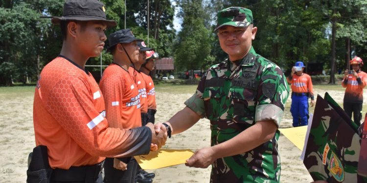 Danrem Gapu Harap TRC Satgas Karhutla Tingkatan Kesiapsiagaan. (Foto : ist)