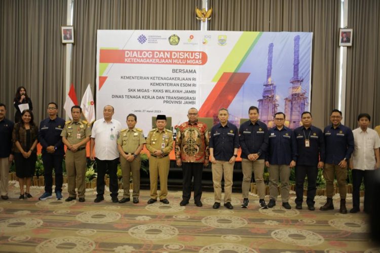 SKK Migas - KKKS Wilayah Jambi Gelar Dialog dan Diskusi
Bersama Wamenaker. (Foto : ist)