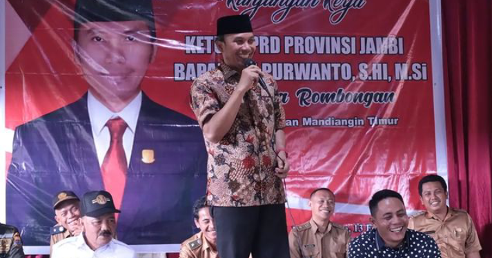 Ketua DPRD Provinsi Jambi Kunker ke Mandiangin Timur. (Foto : ist)