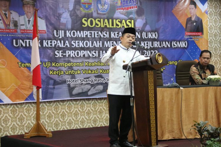 Al Haris Harap Sosialisasi Uji Kompetisi Kepsek SMK Tingkatkan Pendidikan Kejuruan
Jambi. (Foto : ist)