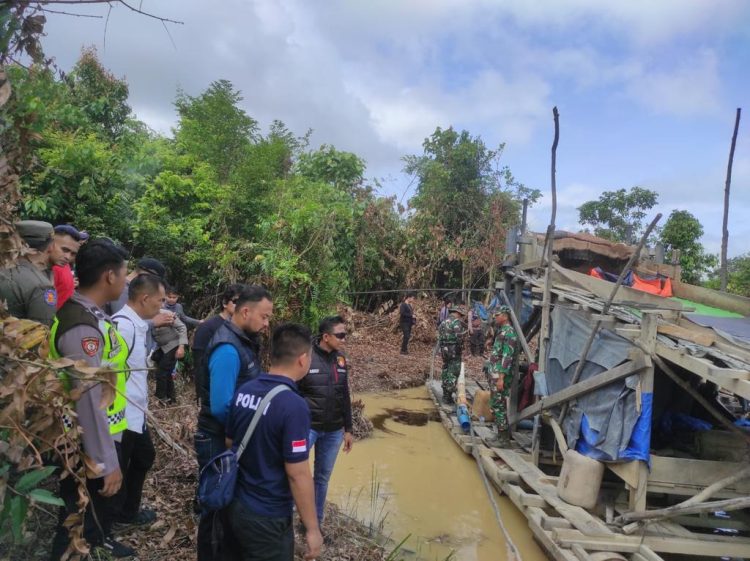 Ditreskrimsus Polda Jambi Tak Main-main Berantas PETI. (Foto : ist)