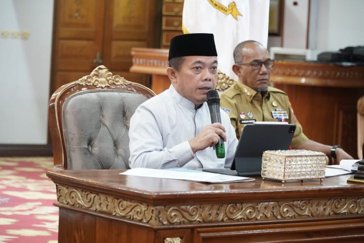 Al Haris Serius Tangani Kemiskinan di Provinsi Jambi. (Foto : ist)