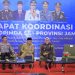 Kapolda Ikuti Rakor Forkompimda Jambi Hadapi Pengamanan Idul Fitri 1444 H. (Foto : ist)