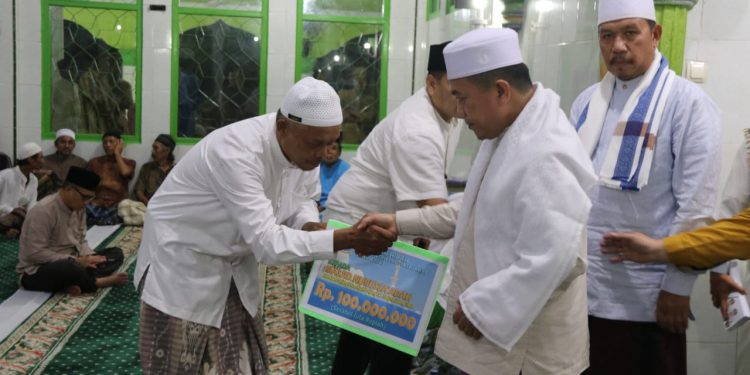Safari Ramadhan di Nipah Panjang, Al Haris Disambut Hangat Masyarakat. (Foto : ist)