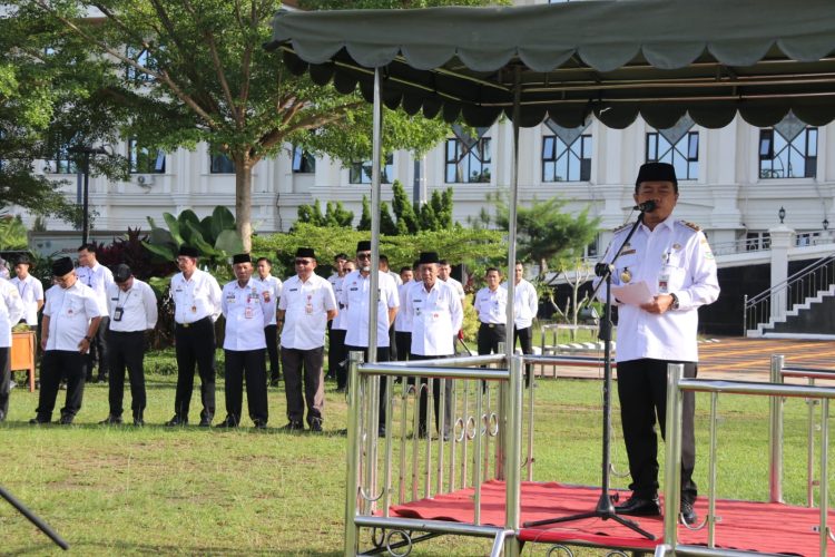 Al Haris Tekankan Kedisiplinan Kerja Guna Tingkatkan Kinerja. (Foto : ist)