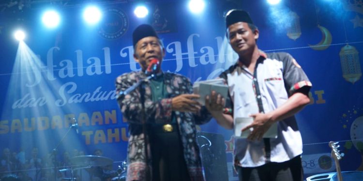 Hadiri Halal Bihalal Musisi Tradisional Jawa, Wagub Sani Ajak Bangun Jambi dengan Kesenian. (Foto : ist)