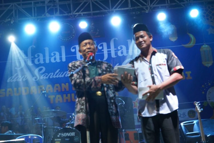 Hadiri Halal Bihalal Musisi Tradisional Jawa, Wagub Sani Ajak Bangun Jambi dengan Kesenian. (Foto : ist)