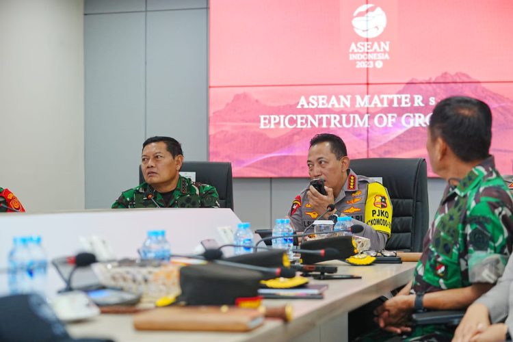 Kapolri dan Panglima TNI Pastikan Kesiapan Personel Jelang KTT ASEAN. (Foto : ist)