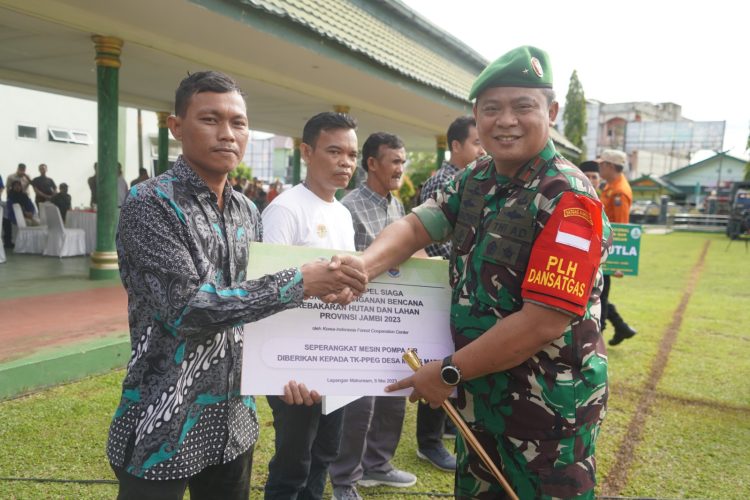 Danrem 042/Gapu Ajak Stakeholder dan Masyarakat Aktif Dalam Penanggulangan Karhutla. (Foto : ist)