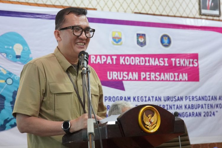 Ariansyah Tegaskan Komitmen Diskominfo Terciptanya Manajemen Keamanan Informasi. (Foto : ist)