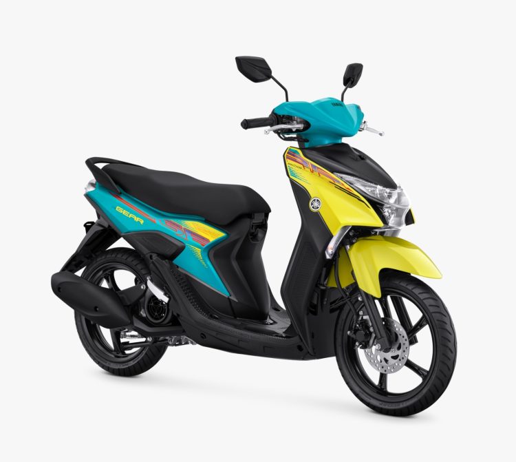 Menang Banyak dengan Pilihan Warna Baru Yamaha Gear 125, Tampil Aktif dan Artistik di Segala Momen. (Foto : ist)