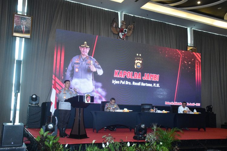 Kapolda Apresiasi Kontribusi Besar Ditintelkam Polda Jambi. (Foto : ist)