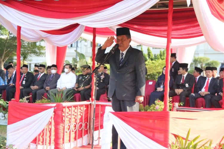 Wagub Sani Pimpin Upacara Harkitnas Ke-115. (Foto : ist)