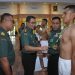 Kasrem 042/Gapu Pimpin Sidang Parade Catar Akmil 2023 Tingkat Sub Panda Jambi. (Foto : ist)