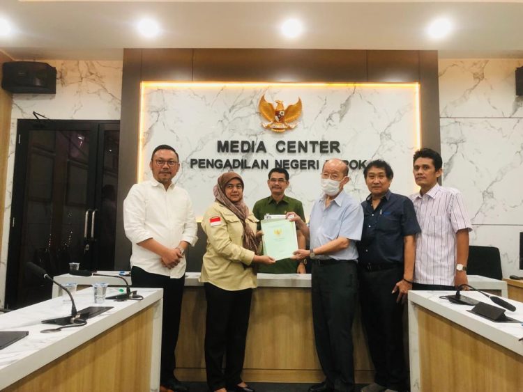 Pengambilan ganti kerugian (Konsinyasi) pengadaan tanah pembangunan Jalan Tol Cinere-Jagorawi berlokasi di Kelurahan Limo, Kecamatan Limo, Kota Depok, Jawa Barat, di Pengadilan Negeri (PN) Depok berjalan mulus. (Foto : ist)