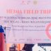 Akhmad Sabidi saat memaparkan sekilas Jindi South Jambi B Teluk Rendah Gas Plant. (Foto : ist)