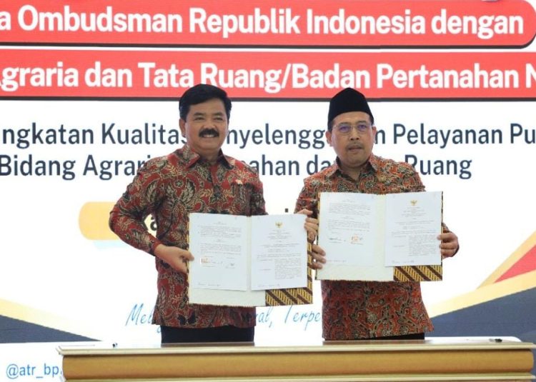 Kementerian ATR/BPN Terus Tingkatkan Kualitas Pelayanan. (Foto : ist)