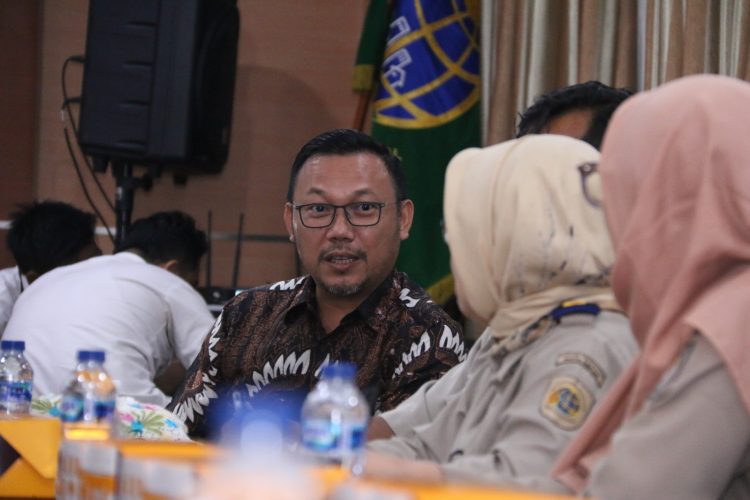 Kepala BPN Kota Depok saat hadir dalam rencana pemutakhiran data dan informasi Peta Lahan Baku Sawah (LBS) di Kota Depok, Jawa Barat. (Foto: BPN Kota Depok).