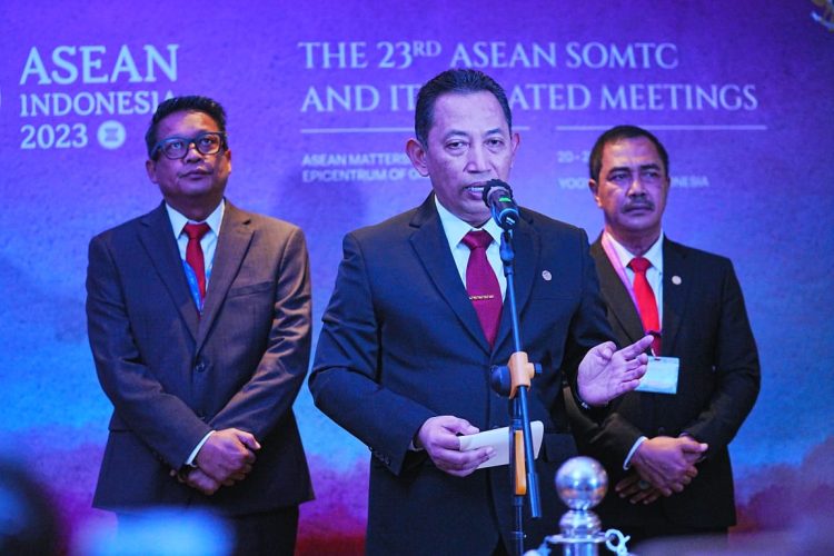 Kapolri Tekankan Komitmen Berantas TPPO di Acara SOMTC. (Foto : ist)