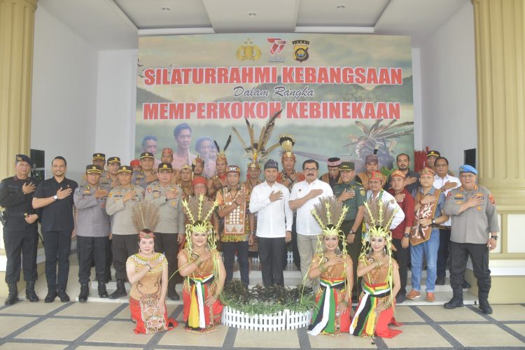 Polda Jambi Gelar Apel Kebangsaan. (Foto : ist)