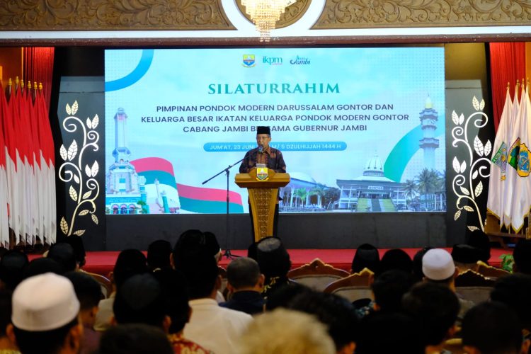 Wagub Sani Puji Peran Alumni Gontor Sebagai Ujung Tombak Pendidikan Islam di Jambi. (Foto : ist)