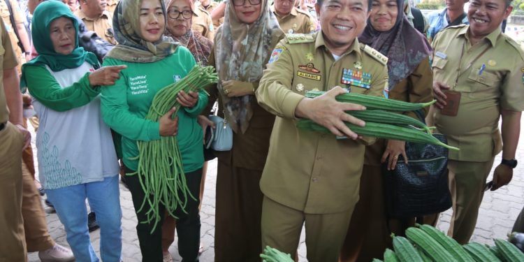 Gubernur Al Haris Luncurkan Gerakan Pangan Murah Serentak Provinsi Jambi. (Foto : ist)