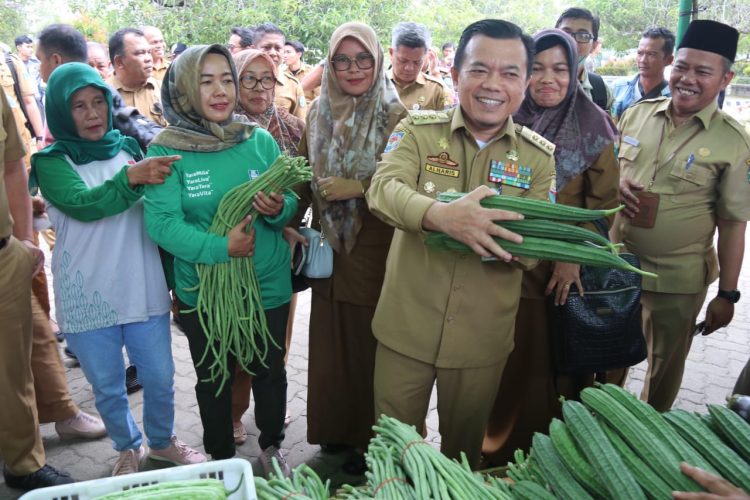 Gubernur Al Haris Luncurkan Gerakan Pangan Murah Serentak Provinsi Jambi. (Foto : ist)