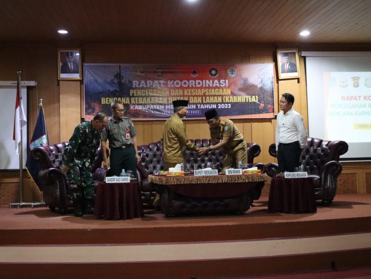 Bupati Merangin Gelar Rapat Koordinasi. (Foto : ist)