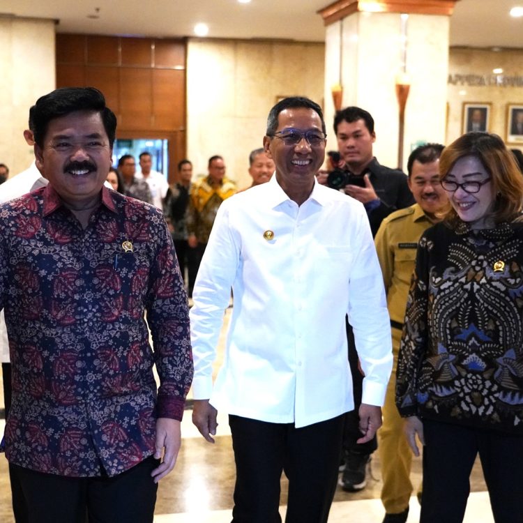 Hadi Tjahjanto bersama PJ Gubernur DKI. (Foto : ist)