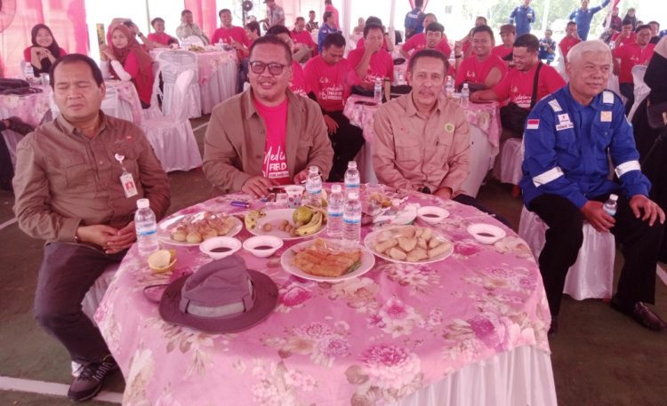 Dari Kanan Akhmad Sabidi, Mursyid Songsang, Safei Syafri dan Lasno. (Foto : Rolan - sinarjambi.com)