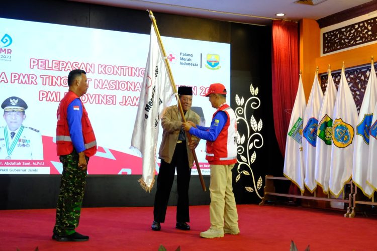 Wagub Sani : PMR Tumbuhkan Sikap Saling Tolong Menolong Tanpa Perbedaan. (Foto : ist)