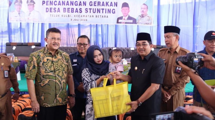 SKK Migas - PetroChina Tegaskan Dukung Pengentasan Stunting di Jabung. (Foto : ist)