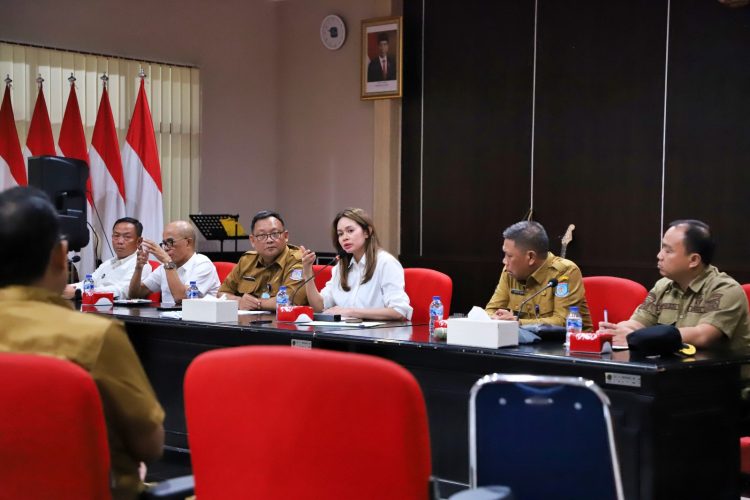 Sikapi Masalah PTSL, Kantah Tangsel Konsolidasi dengan Pemda dan Warga. (Foto : ist)
