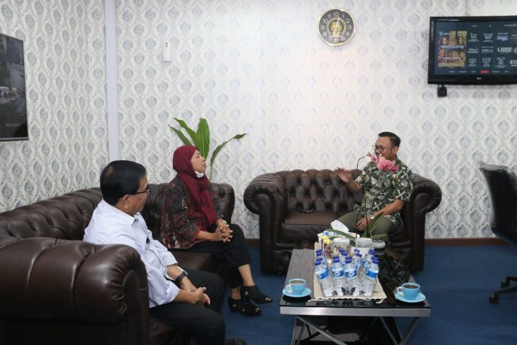 Indra Gunawan Dorong Keabsahan Aset PWI. (Foto : BPN Kota Depok)