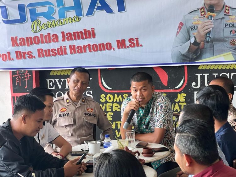 Jumat Curhat Polda Jambi Terus Serap Aspirasi Warga. (Foto : ist)