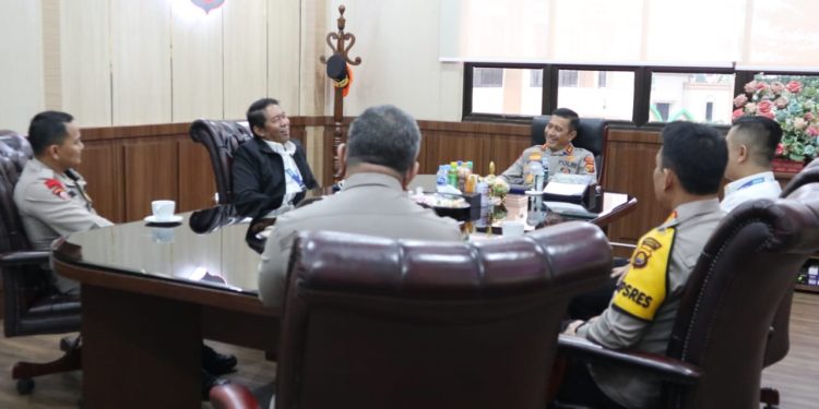 Kapolda Terima Silaturahmi EGM PT Angkasa Pura II Jambi. (Foto : ist)