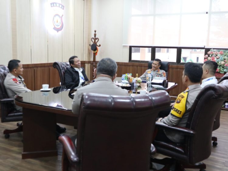 Kapolda Terima Silaturahmi EGM PT Angkasa Pura II Jambi. (Foto : ist)