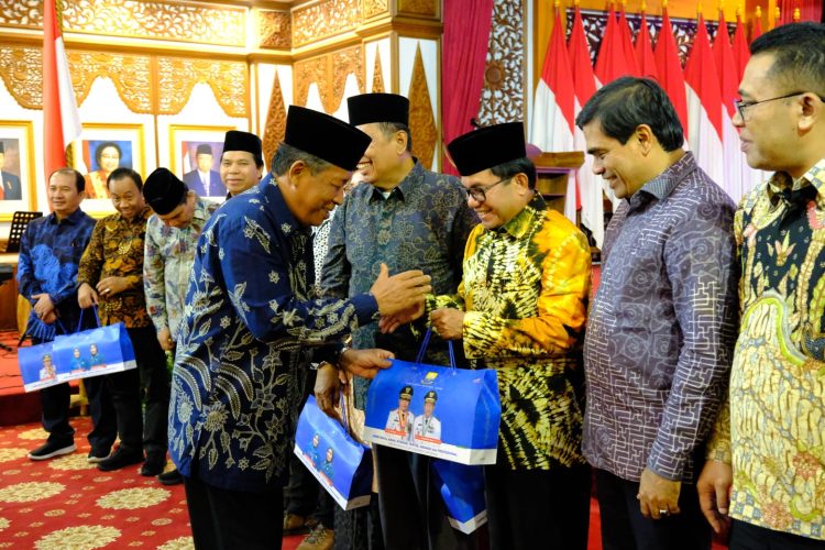Acara gala dinner di rumah dinas Gubernur Jambi. (Foto : ist)