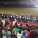 Defile atlet Porprov ke-XXIII Jambi tahun 2023. (Foto : Rolan - sinarjambi.com)