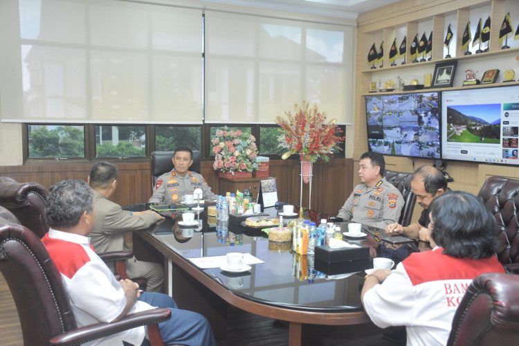 Kapolda Terima Silaturahmi Panitia Rakerwil LKKI Prov Jambi. (Foto : ist)