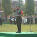 Danrem Gapu Pimpin Upacara Bulanan, Bacakan Amanat Panglima TNI. (Foto : ist)