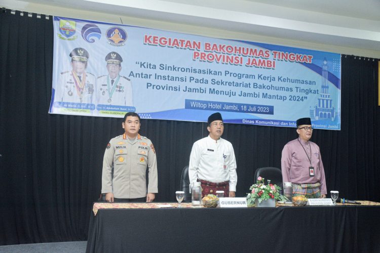 Kabid Humas Polda Jambi Ikuti Bakohumas Provinsi Jambi. (Foto : ist)