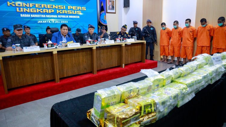 BNN Ungkap Dua Kasus Narkotika, Amankan Sabu 110 Kg. (Foto : ist)