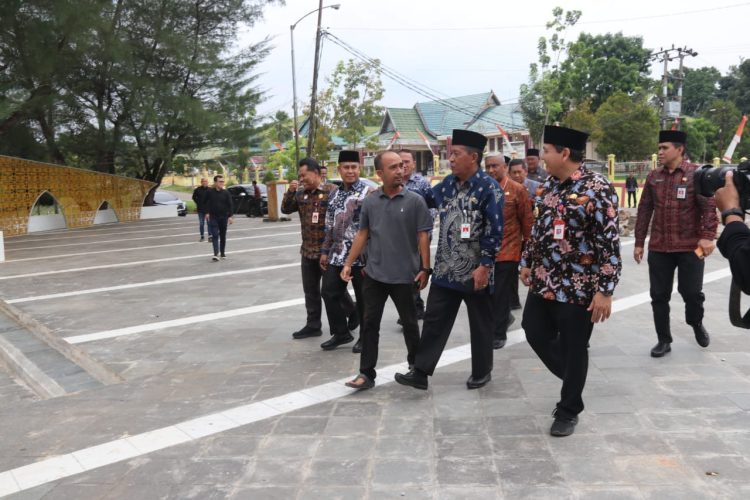 Wagub Sani Tinjau Persiapan Lokasi MTQ ke-52 Tingkat Provinsi Jambi di Sarolangun. (Foto : ist)