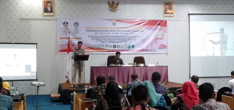 Pemprov Dukung Kebijakan Nasional Terkait Urusan Kesra. (Foto : ist)