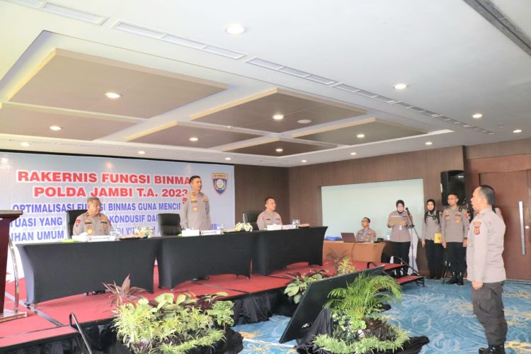 Kapolda Jambi : Jangan Gunakan Aset untuk Hal Berbau Politik. (Foto : ist)