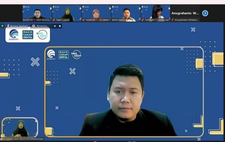 Literasi Digital, Waka JMSI Inhu Tampil Jadi Narasumber di Sulteng. (Foto : ist)