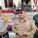 Maulana usai pimpin gelar pasukan Operasi Patuh Polresta Jambi tahun 2023. (Foto : Rolan - sinarjambi.com)